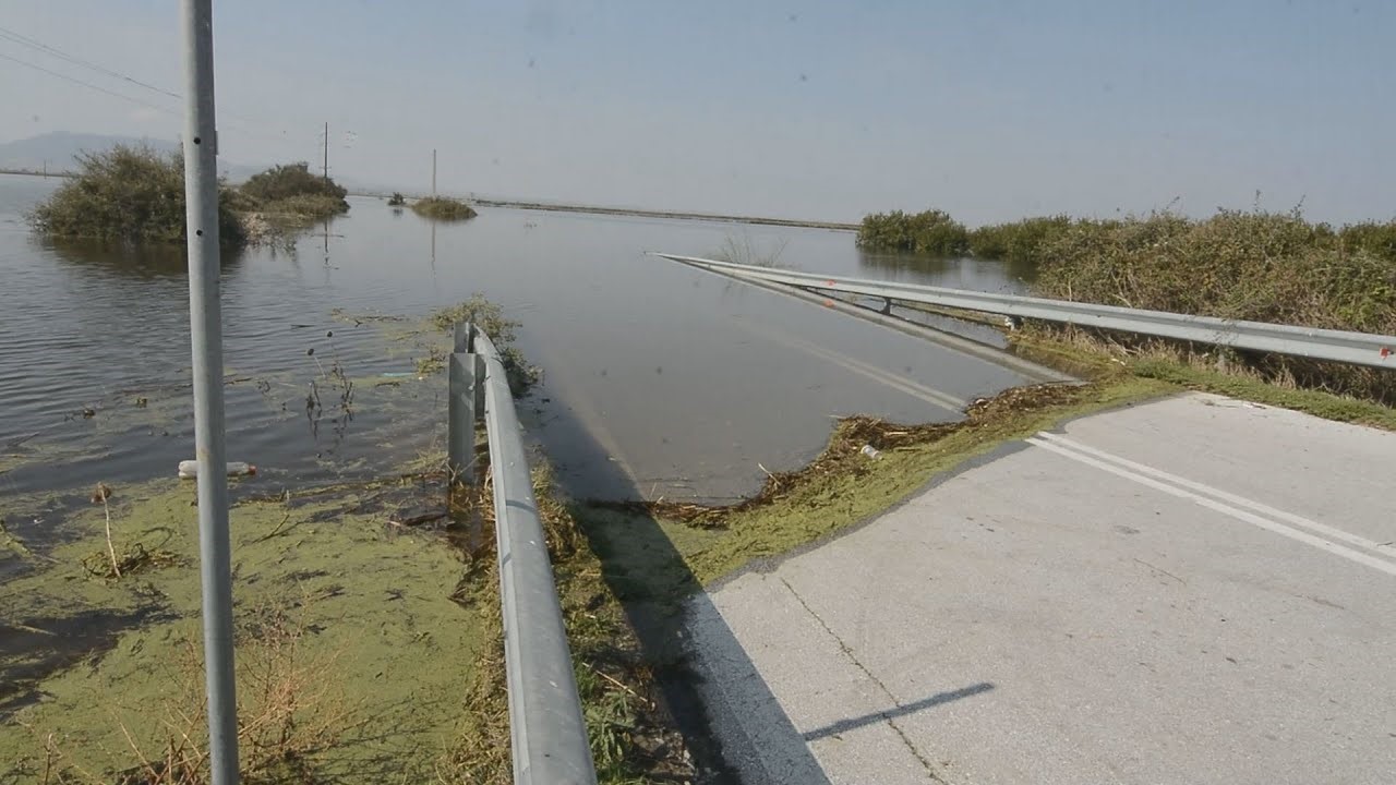 Η Λίμνη Κάρλα 3 μήνες μετά την πλημμύρα (βίντεο)